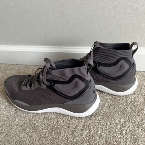Lululemon Shoes Chargefeel Workout Mid 10 Gray Workout Exercise Comfort Athletic - Picture 5 of 8